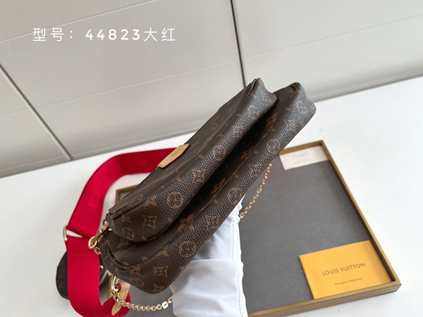 ルイヴィトンバッグ素材ディテール